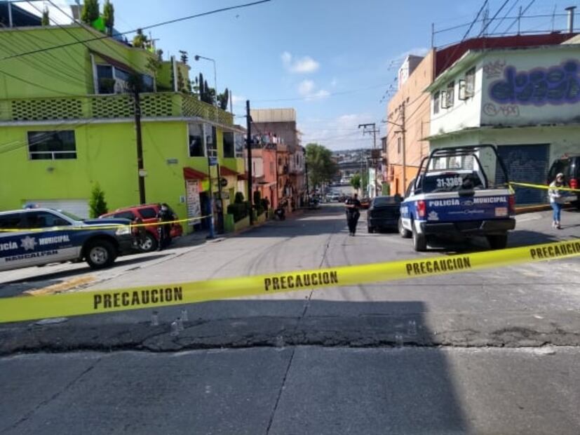 Sujetos en motocicleta matan a policía en San Agustín, Naucalpan 