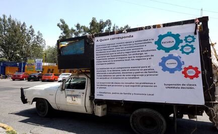 CCH Naucalpan lleva casi un mes cerrado tras ataque a profesor por parte de alumno; "nos llevan a la quiebra", dicen comerciantes