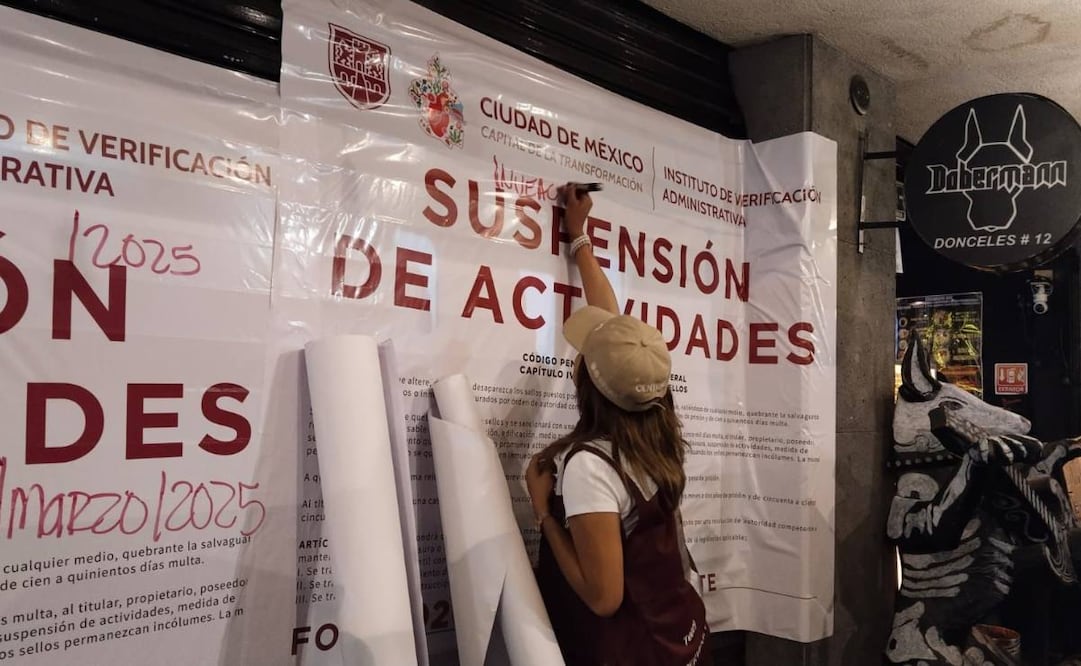 Suspensión de negocios sin permisos para venta de alcohol. Foto: Especial