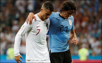 El gran gesto de Cristiano Ronaldo con Cavani