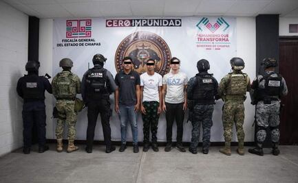 Cae banda criminal dedica a préstamos gota a gota en Tuxtla Gutiérrez; entre los detenidos hay un colombiano y varios venezolanos