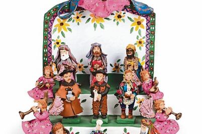 Palacio de Iturbide presenta los tradicionales nacimientos