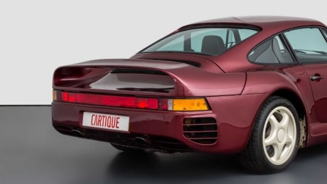 Raro prototipo del Porsche 959 sale a la venta