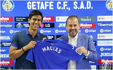 José Juan Macías ya debutó con el Getafe y fue titular