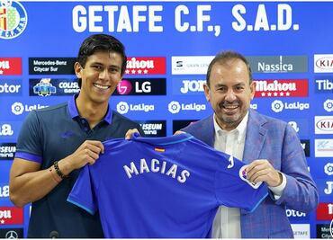 José Juan Macías ya debutó con el Getafe y fue titular
