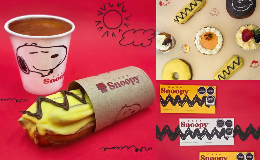 La cafetería de Snoopy en la Ciudad de México llegó y está ubicada en la colonia Condesa, sobre Avenida Nuevo León.