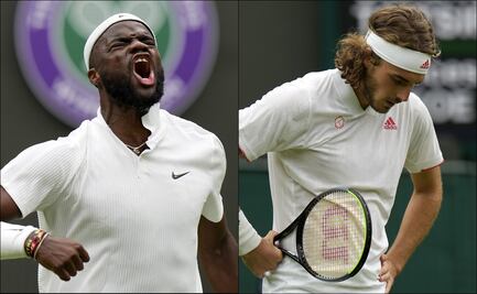 Frances Tiafoe sorprende y elimina a Stefanos Tsitsipas en Wimbledon 