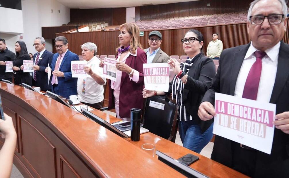 Congreso de Sinaloa aprueban ley contra nepotismo electoral (05/03/2025). Foto: Especial