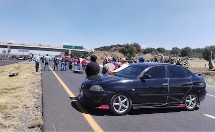 Bloquean por 6 horas autopista México-Tulancingo tras detención de supuestos elementos de la Fiscalía del Edomex