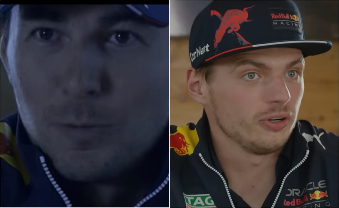 Checo Pérez le lanza un beso a Verstappen y lo derrota en un divertido reto / FOTO: ESPECIAL