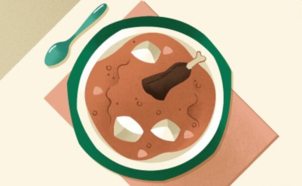 Rectas para el recalentado del pavo. Ilustración: Ani Cortés / El Universal