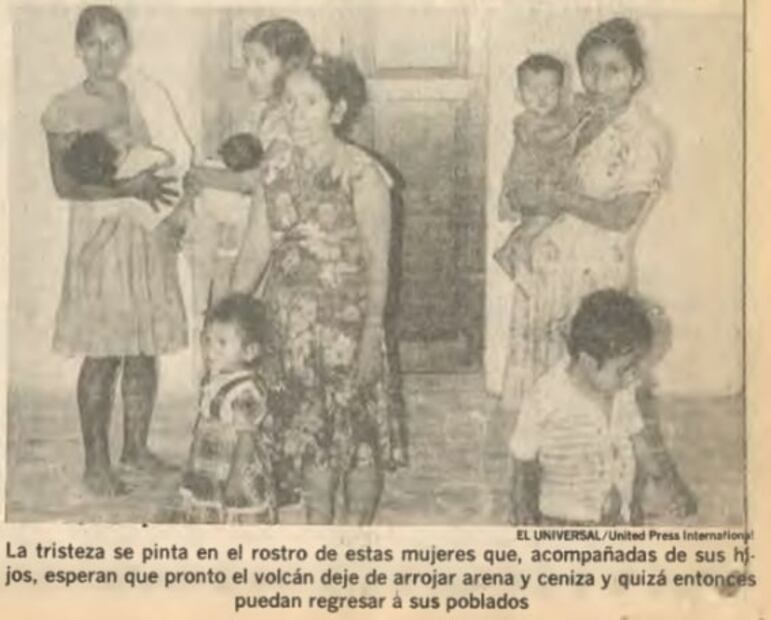 Cuando la erupción del volcán Chichonal cubrió de gris a Chiapas y Tabasco