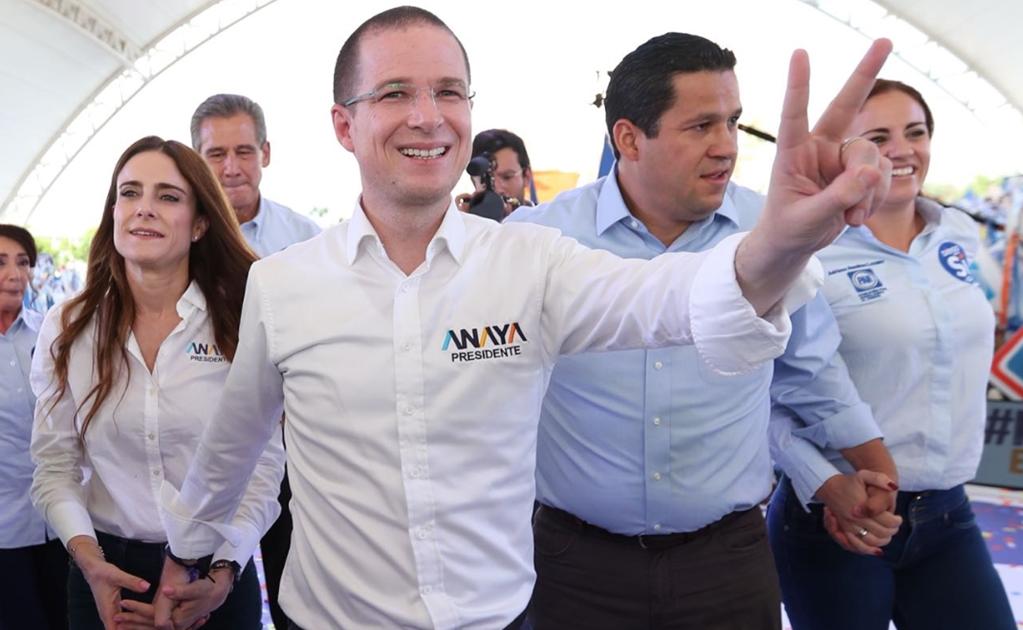 Ricardo Anaya se reúne con su equipo de campaña