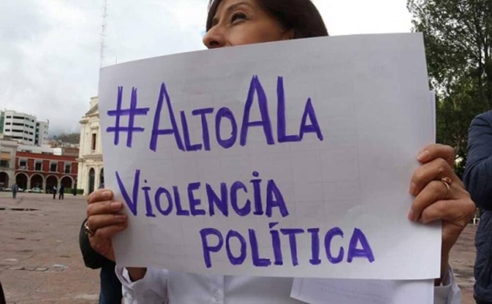 Protesta contra violencia política en México. Foto: Archivo / EL UNIVERSAL