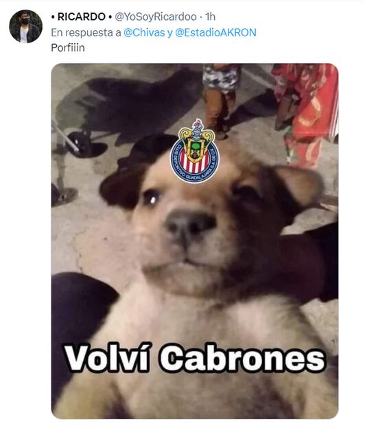 Chivas recibe memes tras victoria sobre el Necaxa
