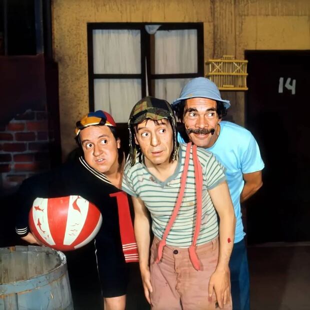 El Chavo del 8 y Don Ramón(Fuente Instagram @lavecindaddechespirito)