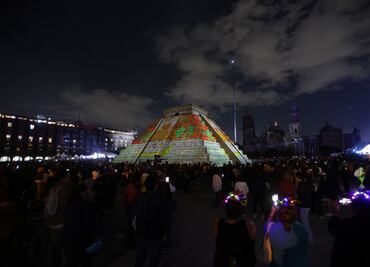 VIDEO: ¡No te lo pierdas! Arranca el espectáculo visual y sonoro "El Pueblo Maya y Felipe Carrillo Puerto" en el Zócalo