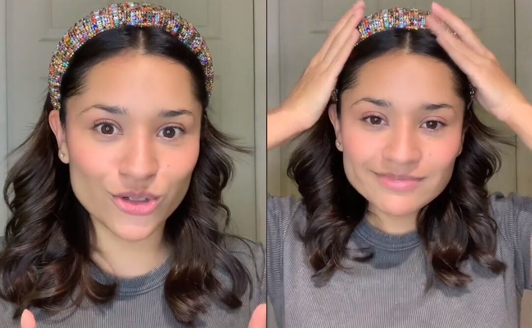 La usuaria @danytorresmiua contó cómo fue detenida en un aeropuerto de Nueva York. Foto: Captura de video