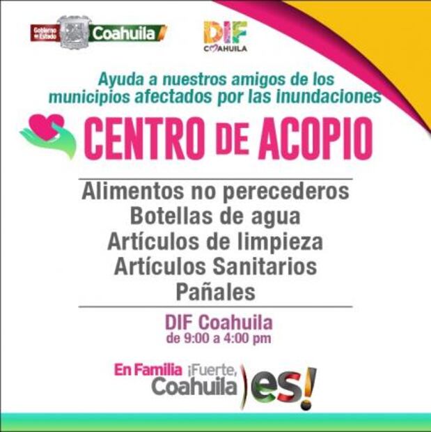 Lluvias afectan a casi 100 mil en Coahuila; declaran emergencia