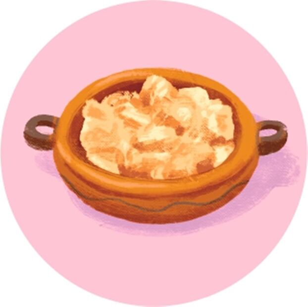 Dulces tradicionales a base de leche. Ilustración: Ani Cortés