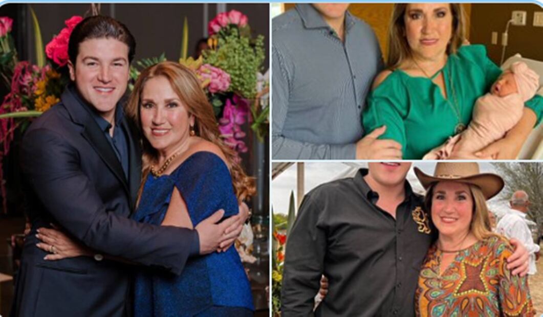 Samuel García publicó una imagen con su madre y la frase “Gracias por tu apoyo incondicional, te amo”