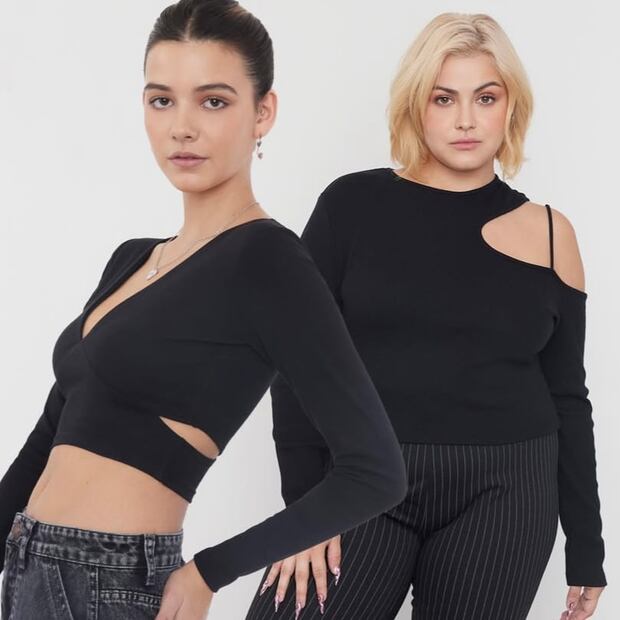 La moda cut out destaca la silueta con aberturas estratégicas. Foto: Instagram @corona_chile