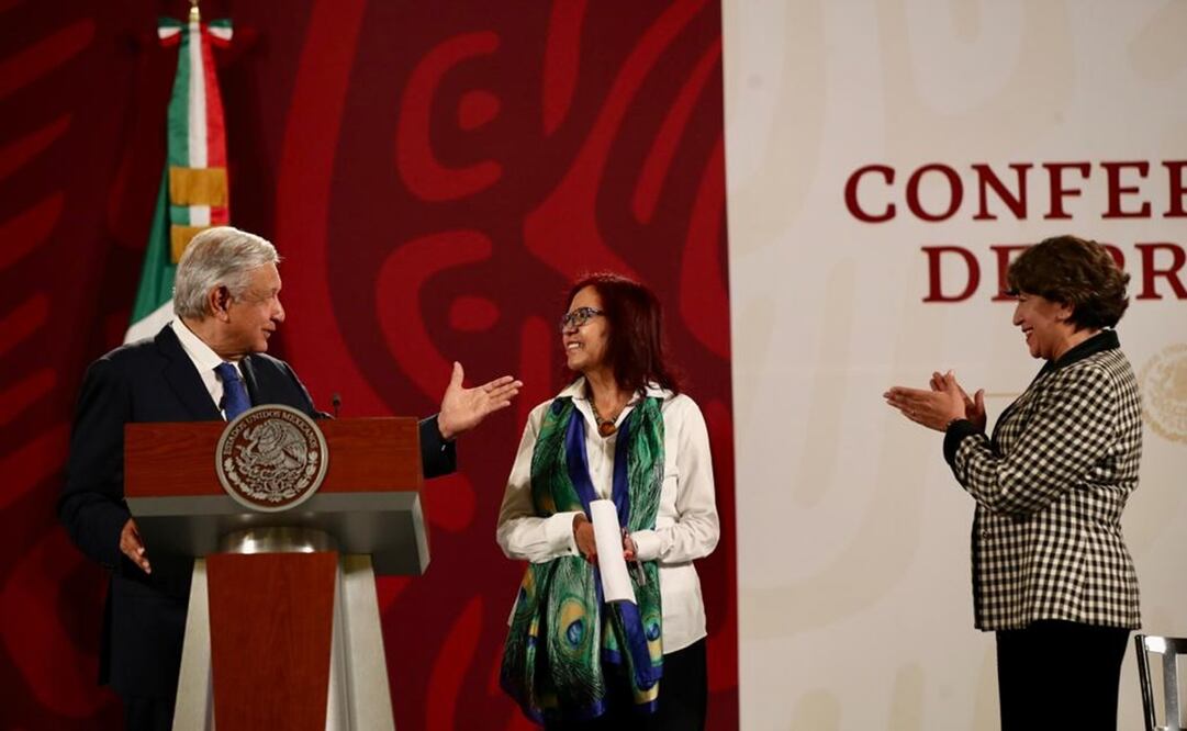 Leticia Ramírez deja de ser la responsable de Atención Ciudadana en el Gobierno Federal. Foto: Valente Rosas.