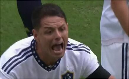 La furiosa reacción de Chicharito Hernández tras la anulación de su gol en la MLS