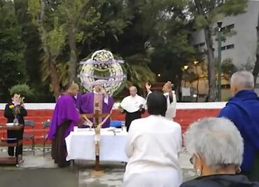 Homenajean a víctimas del sismo de 1985 en Tlatelolco