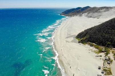 Playa Chipehua, un paraíso de dunas blancas en Oaxaca
