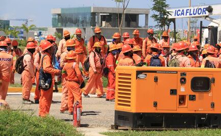ICA Fluor señala a personas fuera del contrato colectivo de trabajo de organizar protestas en Dos Bocas