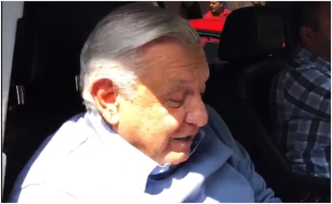 López Obrador desde Tlaxcala. Foto: Alberto Morales/ EL UNIVERSAL