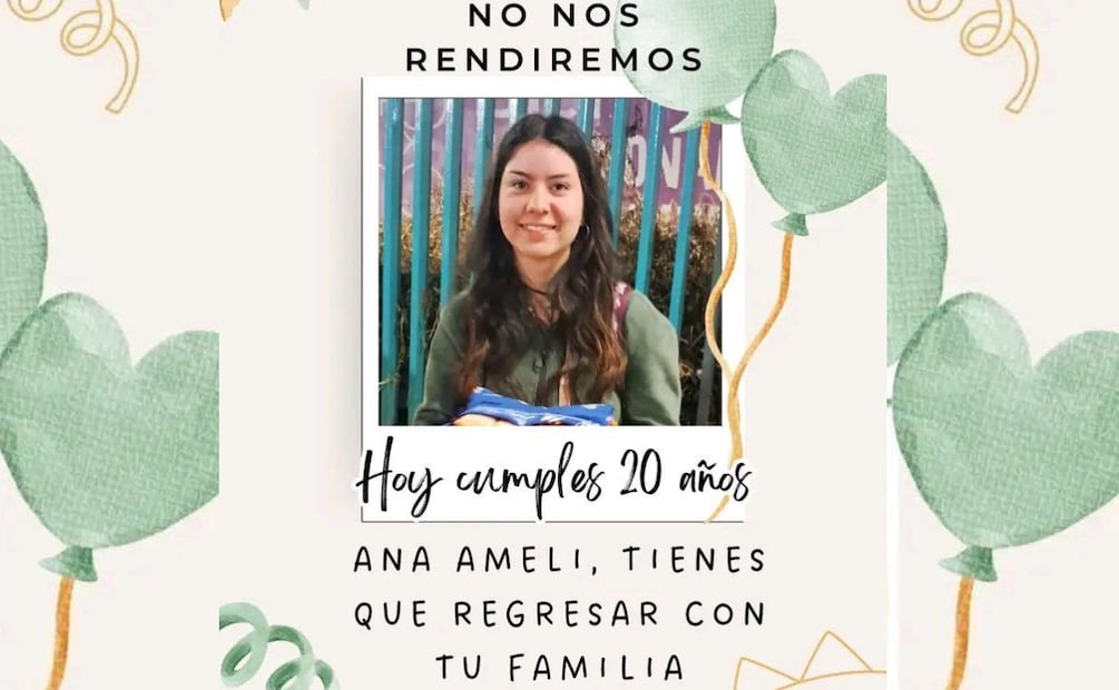 Ana Ameli cumplió 20 años el pasado domingo (22/07/2025). Foto: Especial