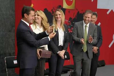 La Copa del Mundo en manos de Peña Nieto