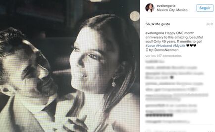 Eva Longoria dedica mensaje de amor a Pepe Bastón