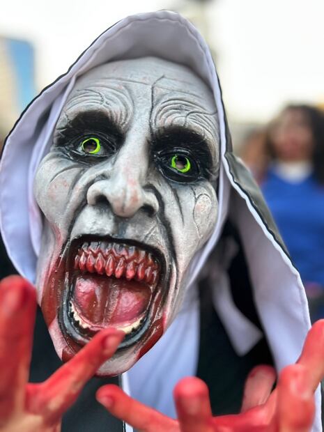 Marcha zombie CDMX 2023. Foto: Fernanda Rojas/EL UNIVERSAL