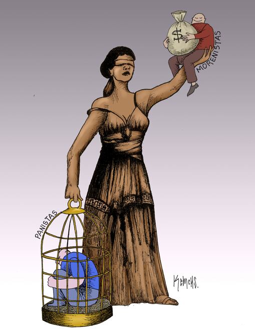La justicia y el huachicol