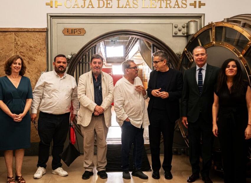 La primera versión de “Pedro Páramo” fue depositada en la Caja de las Letras del Cervantes.
Foto: Especial