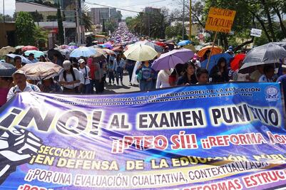 Marchará CNTE el lunes por maestros detenidos