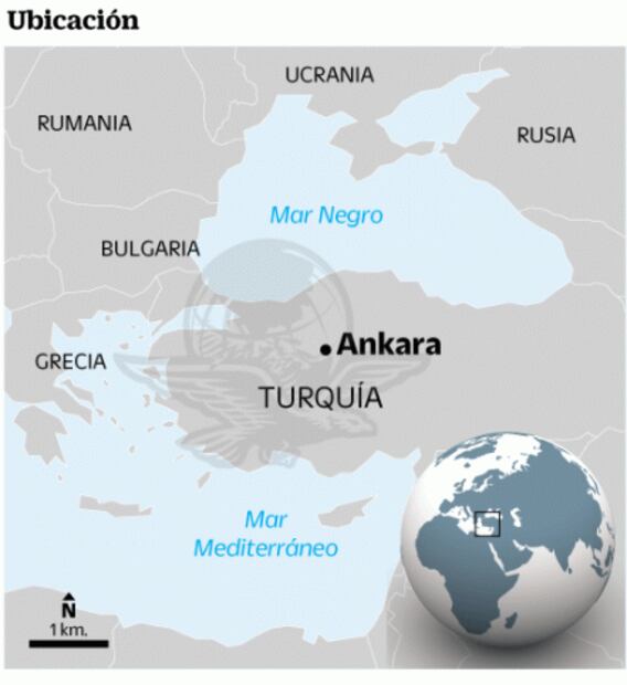 Reportan fuerte explosión en Ankara