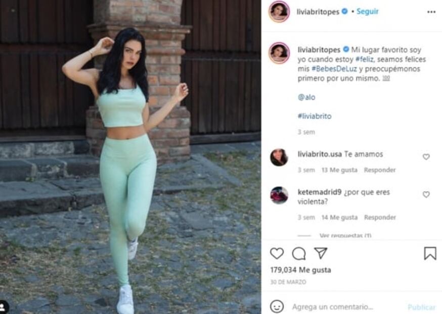 Livia Brito contrademanda al fotógrafo que agredió
