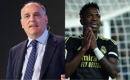 Presidente de la liga española enfrenta a Vinicius Jr sobre el racismo: "Infórmate mejor" 