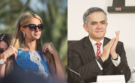 Paris Hilton, encantada de conocer a Miguel Ángel Mancera 