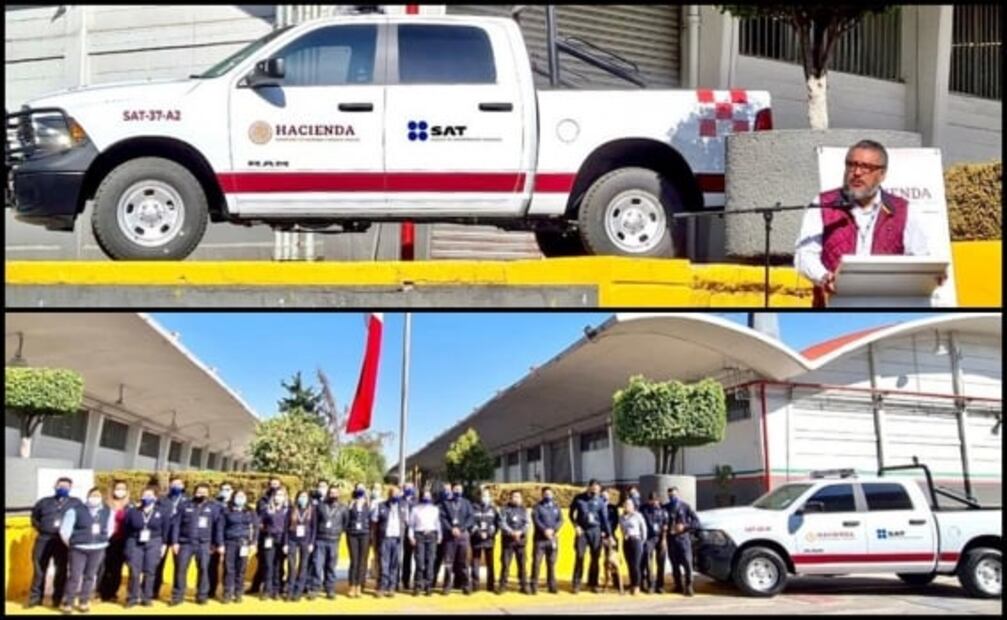 SAT estrena 149 patrullas para personal canino de aduanas