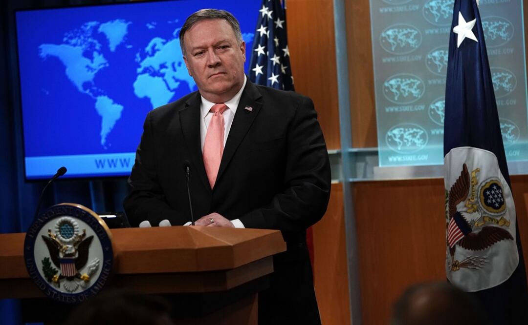"Muchas de estas personas son el objetivo de traficantes de personas y de otros que quieren explotarlos, no queremos que eso ocurra", dijo Pompeo. Foto: AFP 