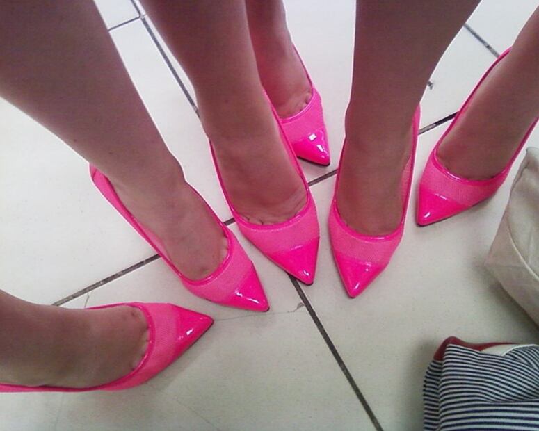 Tacones rosas. Foto: Pixabay