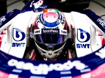 "Checo" Pérez augura una zona media "muy apretada"