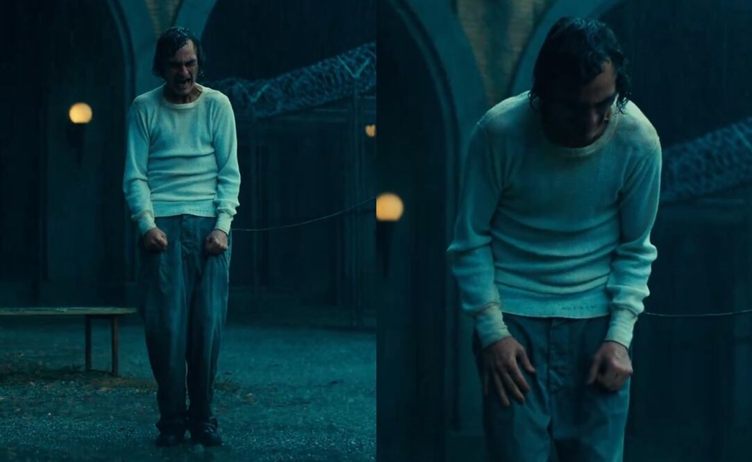 Joaquin Phoenix en el tráiler de "Joker 2". Foto: Vía X.
