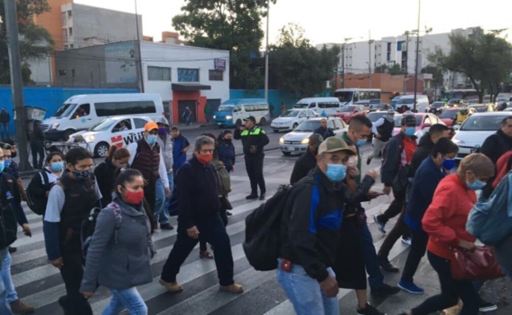 EN VIVO Transportistas bloquean estas avenidas en CDMX