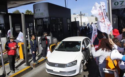 Centistas darán paso libre en casetas de Chalco, Tlalpan y San Marcos; prevén retirar plantón en San Lázaro esta noche